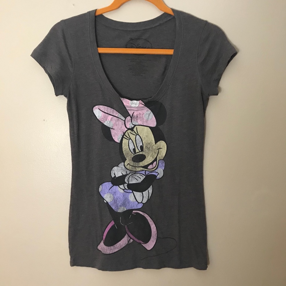 Disney Minnie Mouse Vneck T-shirt